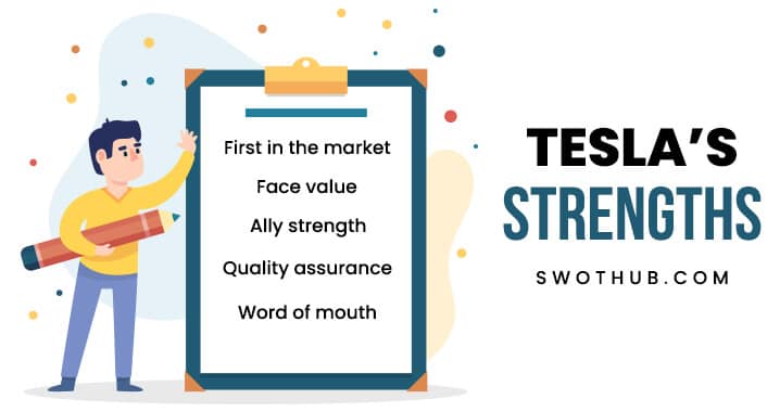 strengths of tesla