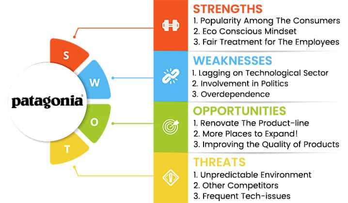 patagonia swot analysis overview template