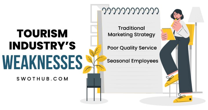 weaknesses of tourism industry